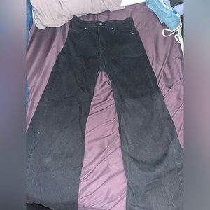 Black wide leg jeans from H&M